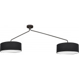 Lampa sufitowa na wysięgnikach z abażurami Falcon II czarna Nowodvorski