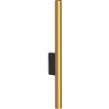 Laser brass minimalist wall lamp Nowodvorski