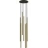 Laser VII 30cm brass tubes pendant lamp Nowodvorski