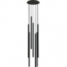 Laser VII 30cm black tubes pendant lamp Nowodvorski