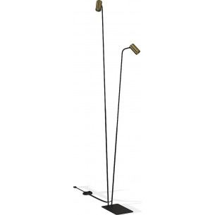 Mono brass double floor lamp Nowodvorski