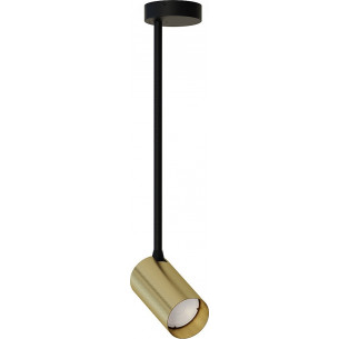 Mono 41cm brass adjustable semi flush ceiling lamp Nowodvorski