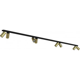 Mono Straight VIII brass ceiling spotlight Nowodvorski