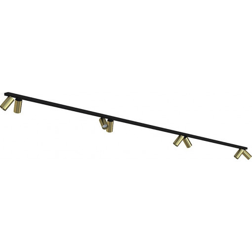 Mono Straight long VIII brass ceiling spotlight Nowodvorski