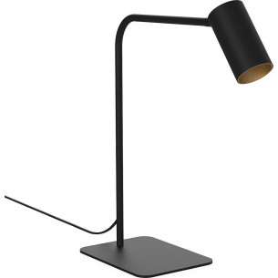 Mono black&amp;gold minimalist desk lamp Nowodvorski