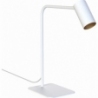 Lampy na biurko. Lampa biurkowa minimalistyczna Mono biały/złoty Nowodvorski