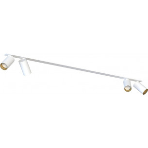 Mono IV white&amp;gold recessed lamp Nowodvorski