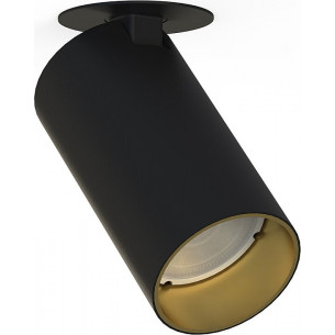 Mono black&amp;gold recessed lamp Nowodvorski