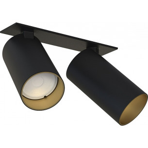 Mono II black&amp;gold recessed lamp Nowodvorski