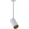 Mono Long 39cm white&amp;gold recessed semi flush ceiling lamp Nowodvorski