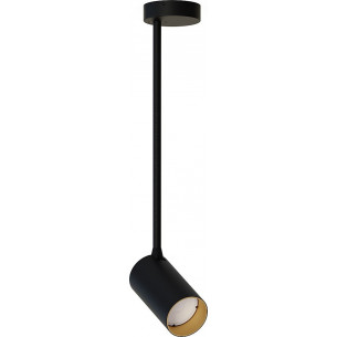 Mono 41cm black&amp;gold adjustable ceiling lamp Nowodvorski