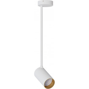 Mono 41cm white&amp;gold adjustable ceiling lamp Nowodvorski