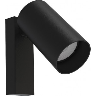 Mono black wall lamp with switch Nowodvorski