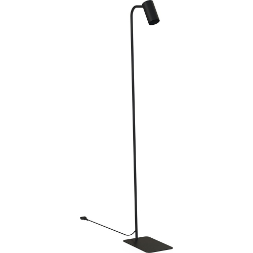 Stylowa Lampa podłogowa minimalistyczna Mono czarna Nowodvorski do salonu i sypialni