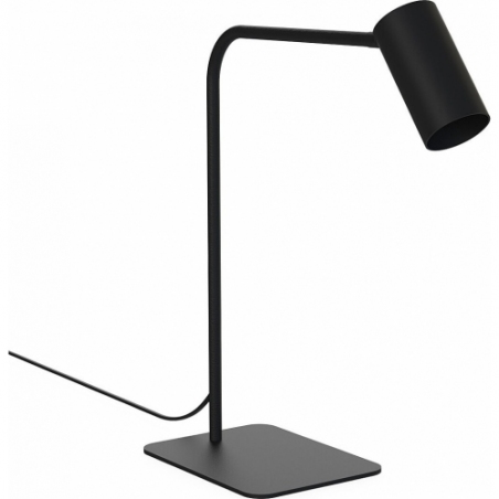 Lampy na biurko. Lampa biurkowa minimalistyczna Mono czarna Nowodvorski