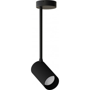 Mono 31cm black adjustable semi flush ceiling lamp Nowodvorski