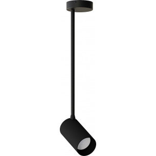 Mono 41cm black adjustable semi flush ceiling lamp Nowodvorski