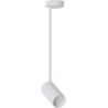 Mono 41cm white adjustable semi flush ceiling lamp Nowodvorski