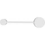 Orbit 32.5cm white minimalist decorative wall lamp Nowodvorski