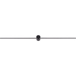 Kinkiet łazienkowy minimalistyczny Pin LED 121cm czarny Nowodvorski