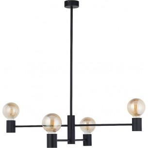 Lampa wiszące "żarówki" loft Radius IV czarna Nowodvorski