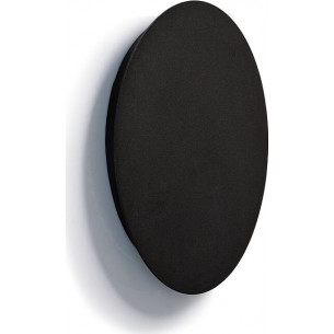 Ring LED 15cm black round wall lamp Nowodvorski