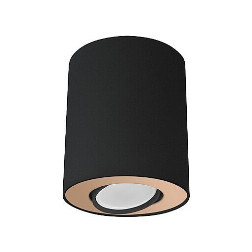 Set 10.5cm black&amp;goldsurface-mounted spotlight Nowodvorski