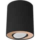 Set 10.5cm black&amp;goldsurface-mounted spotlight Nowodvorski