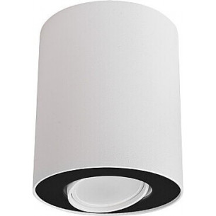 Set 10.5cm white&amp;black surface-mounted spotlight Nowodvorski