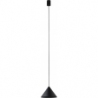 Zenith 20.5 cm black cone pendant lamp Nowodvorski