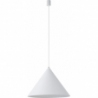 Zenith 50cm white cone pendant lamp Nowodvorski