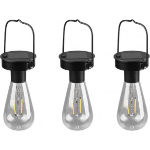 Campus LED black matt outdoor solar lights Reality