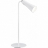 Lampy na biurko. Lampa biurkowa minimalistyczna Maxi LED biały mat Reality