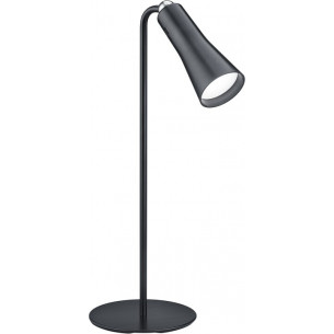 Maxi LED black matt minimalistic desk lamp Reality