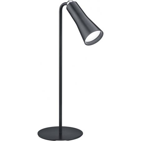 Lampy na biurko. Lampa biurkowa minimalistyczna Maxi LED czarny mat Reality