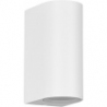 Roya Round white outdoor up-down wall lamp Trio