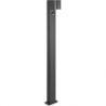 Roya 100cm anthracite garden post with motion sensor Trio