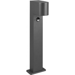 Roya 50cm anthracite outdoor garden post with motion sensor Trio