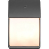 Mersey LED anthracite outdoor wall lamp with house number Trio