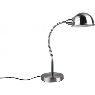 Lampy retro. Lampa na biurko vintage Perry nikiel mat Trio