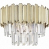 Gladius 41cm transparent&amp;gold glamour crystal ceiling lamp ZumaLine