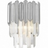 Gladius transparent&amp;silver glamour crystal wall lamp ZumaLine