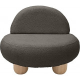 Fotel designerski tapicerowany Object048 Boucle mouse NG Design Fotel designerski tapicerowany Object048 Boucle mouse NG Design