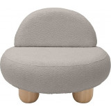 Fotel designerski tapicerowany Object048 Boucle toffee NG Design Fotel designerski tapicerowany Object048 Boucle toffee NG Design