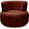 Fotel designerski tapicerowany Object051 Boucle brick NG Design