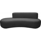 Object050 boucle 230cm graphite designer upholstered sofa NG Design