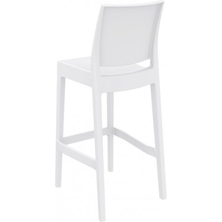 Maya 75 white bar chair Siesta