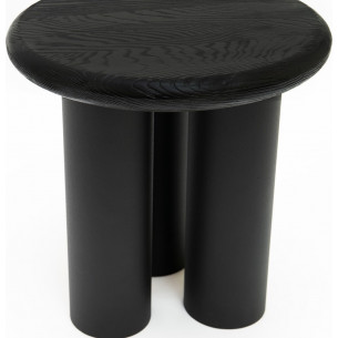 Stolik boczny dębowy Object062 40cm czarny NG Design 2