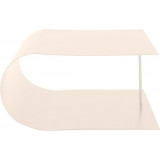Stolik metalowy designerski Object054 80x60cm ecru NG Design
