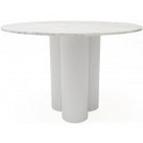 Object035 120cm white round marble table NG Design